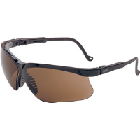Sperian S3201X Uvex® Genesis Safety Glasses,Black, Espresso AF
