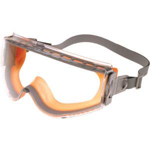 Sperian S3960CI Uvex&reg; Stealth Goggles,Gray,Fabric, Clear