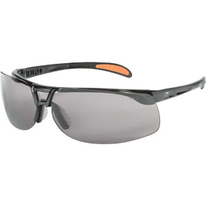 Sperian S4203 Uvex&reg; Protégé&#153; Safety Glasses,Black, Silver Mirror