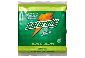 Gatorade 03969 Lemon - Lime Instant Powder Mix 2.5 Gal Size