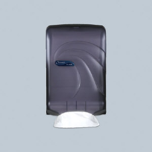 San Jamar T1790TBK Oceans Slimmer&#8482; Ultrafold&#8482; Towel Dispenser
