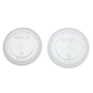 Solo Cup 662TS Straw Slot Cup Lids for TP9 / TP12