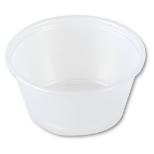 Solo Cup B200N Plastic Souffle Cups, 2 Ounce