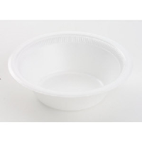 Solo Cup FS12BN Basix® White Foam Bowls, 12 Ounce