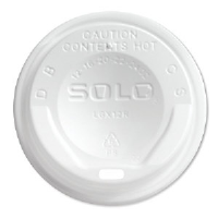 Solo Cup LGXW2 Trophy® Gourmet Dome Sip-Thru Lid, 12-24 Ounce