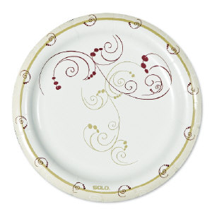 Solo Cup MWP6SYM Symphony&#8482; Design Paper Plates, 6 Inch