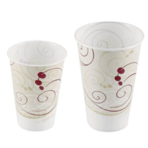 Solo Cup R6NNSYM 6 Ounce Symphony&#8482; Design Wax-Coated Paper Cold Cups