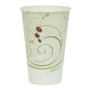 Solo Cup RP16PSYM Symphony&#8482; Double-Polycoated Paper Cold Cups, 16 Ounce