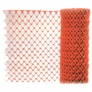 MCR Safety SF101D Safety Fencing, Orange, Diamond Openings, 4&#39; x 100&#39;
