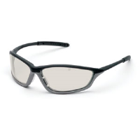 MCR Safety SH119AF Shock™ Eyewear,Onyx/Graphite,I/O Clear Mirror AF