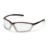 MCR Safety SH130AF Shock® Eyewear,Chameleon/Clear Chrome,Clear, Anti-Fog