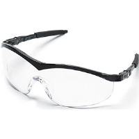 MCR Safety ST110 Storm® Safety Glasses,Black,Clear