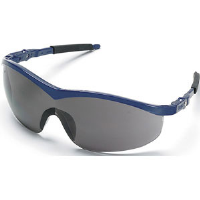 MCR Safety ST122 Storm® Safety Glasses,Navy,Gray