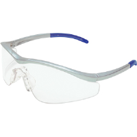 MCR Safety T1140AF Triwear® Eyewear,Steel Frame,Clear, Anti-Fog