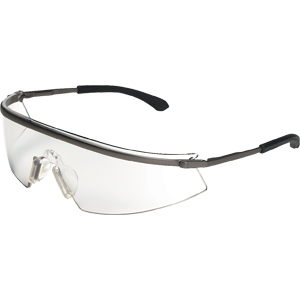 MCR Safety T3110AF Triwear&reg; Eyewear,Platinum Frame,Clear, Anti-Fog