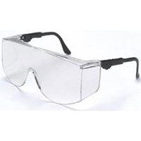 MCR Safety TC110XL Tacoma® XL Safety Glasses,Black Adjustable,Clear