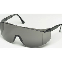 MCR Safety TC112 Tacoma® Safety Glasses,Black Adjustable,Gray