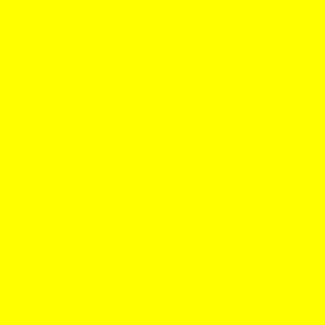 Presco TFYG Taffeta Roll Flagging, Yellow Glo, 1-3/16&#34; x 150&#39;, 12/Case