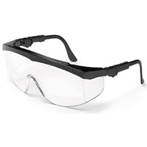 MCR Safety TK110AF Tomahawk&reg; Safety Glasses,Black,Clear, Anti-Fog