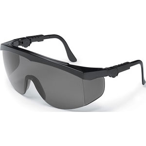 MCR Safety TK112 Tomahawk&reg; Safety Glasses,Black,Gray