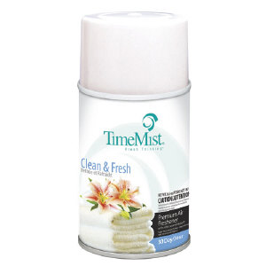 Timemist 2502 TimeMist&#174; Premium Metered Air Freshener Refills, Clean N Fresh