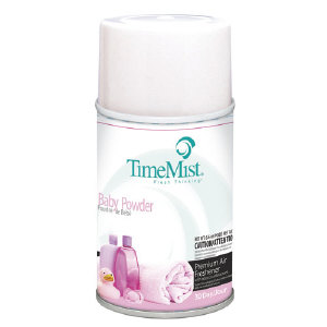 Timemist 2512 TimeMist&#174; Premium Metered Air Freshener Refills, Baby Powder
