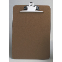 Universal Office Products 40304 Letter Size Brown Clipboard