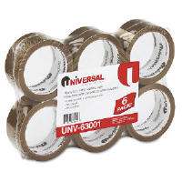 Universal Office Products 63001 Box Sealing Tape, 1.85 Mil, Tan