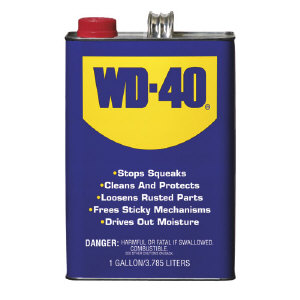 WD-40 10110 WD-40&#174; Lubricant, 4 x 1 Gallon