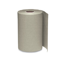 Windsoft 1180 Nonperforated Hardwound Roll Towels, Brown, 12/600