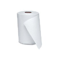 Windsoft 1190 Nonperforated Hardwound Roll Towels, White, 12/600