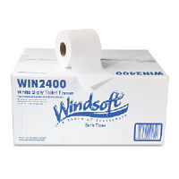 Windsoft 2400 Recycled Two-Ply Toilet Tissue