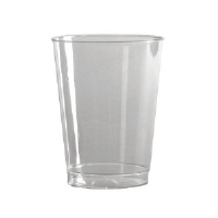 WNA Inc. T9S Comet™ Smooth Wall Clear Plastic Squat Tumblers, 9 Ounce