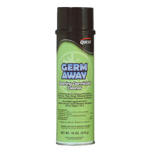 Quest Specialty 2170 Germ Away Foaming Germicidal Cleaner