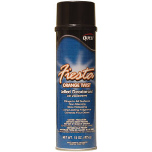 Quest Specialty 3130 Fiesta Jelled Deodorizer - Orange Twist