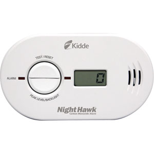 Kidde 900-0230 Nighthawk Battery Op. CO Alarm w/ Digital Display