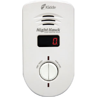 Kidde 900-0234 Nighthawk CO Alarm, AC Plug-In w/ Battery Backup/Digital Display