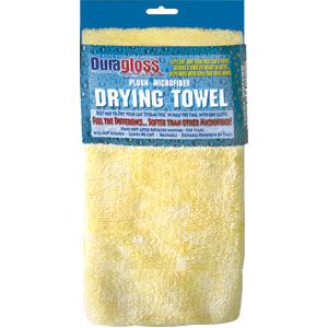 Duragloss 9002 Plush Microfiber 17&#34; X 26&#34; Drying Towel, 6/Cs.