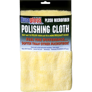 Duragloss 9003 Plush Microfiber 11&#34; X 17&#34; Polishing Cloth, 6/Cs.