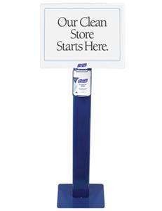 Gojo 9010-DS Purell® "Clean Store" Sanitizing Wipes Station - Blue