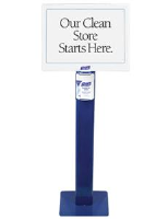 Gojo 9010-DS Purell® "Clean Store" Sanitizing Wipes Station - Blue
