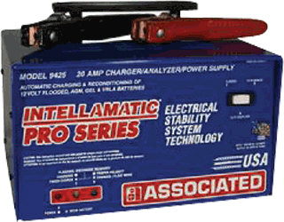 Associated Equipment 9425 12V Automatic Battery Charger / Analyzer Associated Equipment 9425 12V Automatic Battery Charger / Analyzer