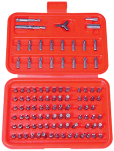 Astro Pneumatic 9448 100 Pc. Security Bit Set