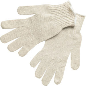 MCR Safety 9500XLM Regular 7 Gauge String Knit Gloves,XL,(Dz.)