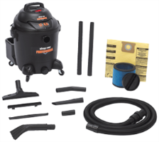 Shop-Vac 962-12-10 12 Gal. 6.5 HP Wet/Dry Vacuum