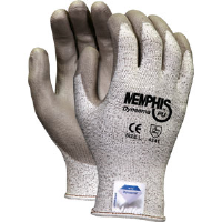 MCR Safety 9672M Memphis® Dyneema® PU Cut Resistant Gloves,M,(Dz.)