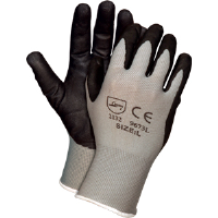 MCR Safety 9673M Ultra Tech® Gray Nylon Foam Gloves,M,(Dz.)