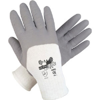 MCR Safety 9698S Ultra Tech® Textured Gray Latex Gloves,S,(Dz.)