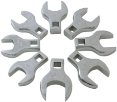 Sunex 9730 8 Pc. Jumbo Metric Straight Crowfoot Wrench Set