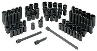 Grey Pneumatic 9771 1/4&quot; Drive Master Socket Set